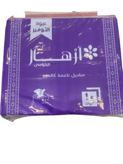 مناديل ازهار ٥٠٠ منديل ١٠ عبوات