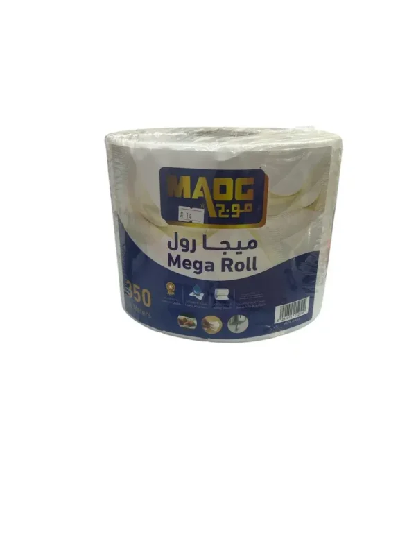 مناديل مطبخ ميجا رول (موج) ٣٥٠ متر