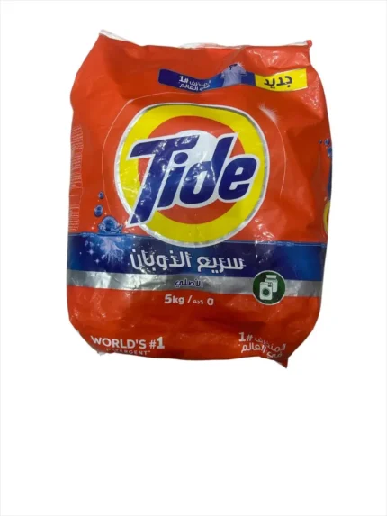 صابون ملابس تايد ٥ كيلو ازرق